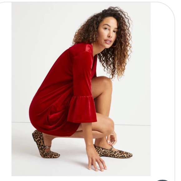 NWT JUDE CONNALLY Kerry Ruby Stretch Velvet Dress - Picture 4 of 9